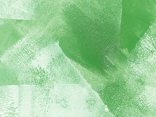 油彩ガサガサテクスチャ 緑 背景素材 手描き 春 模様 質感