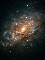 Obraz premium space background with stars