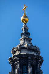 Detail of Brompton Oratory in London, UK