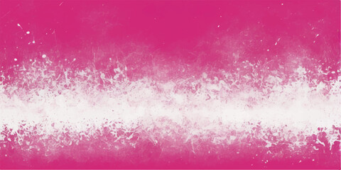 Abstract pink grunge background with snowy Christmas and winter snowflake illustration, featuring purple stars and texture for a holiday design