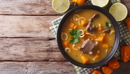 Soup joumou Haitian pumpkin soup Independence Day