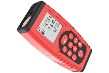 Laser rangefinder, laser beam, transparent background