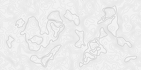 Next-Level Seamless Cartographic Relief Pattern Featuring Ultra-Smooth Contour Curves and Deep Terrain Height Visualization
