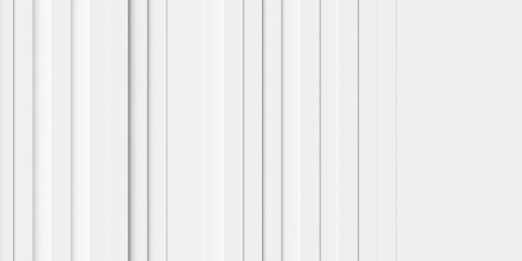 Offset vertical white wide lines or boxes geometry background wallpaper banner, fade out with copy space