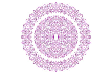 Mandala Design with Beautiful Work