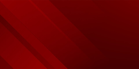 Abstract simple dark red gradient illustration background with 3d look overlap square with shadow and line pattern. Cool design and luxury. Eps10 vector