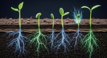Mycorrhizal fungi controlling seedling establishment patterns