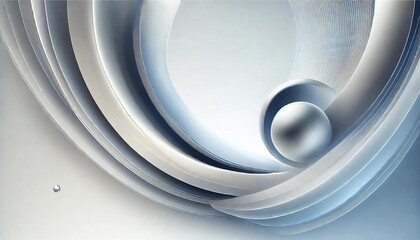 abstract background with blue waves