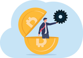 illustrations of business activities, eps 10