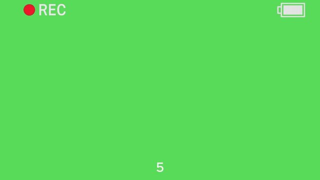 The image shows a user interface displaying three video thumbnails with bright green backgrounds, one with a visible number "5" and another featuring a &ldquo;Subscribe&rdquo; button graphic overlay. The layout i