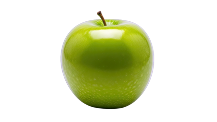Green Apple Isolated on White Background