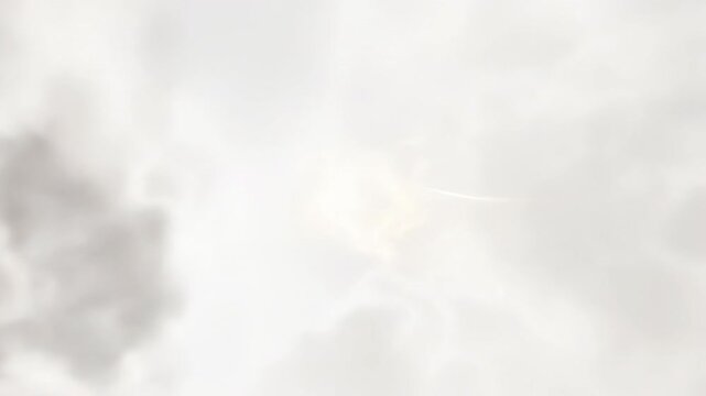 Ethereal golden light energy surge seamlessly moves from a dark void into a blinding white abstract space looping, space, ambient