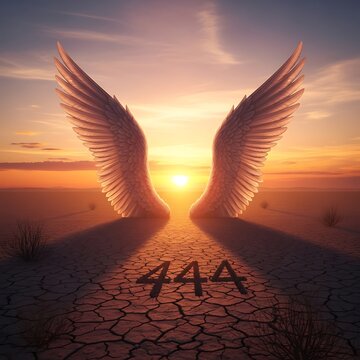 Angel Number 444 - Divine Guidance and Support on Your Path.