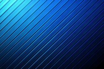 Obraz premium Abstract diagonal blue textured background with subtle light gradient and parallel lines
