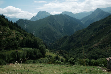Mountain landscape in Northern Spain
