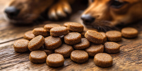 Steps to make pet food for dogs with quality ingredients Generative AI