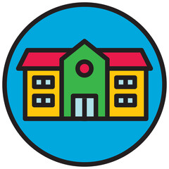 college icon line color