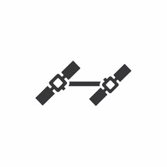 Communication technology icon displaying interconnected elements, symbolizing global network data exchange. Image represents digital connection systems for information transfer.
