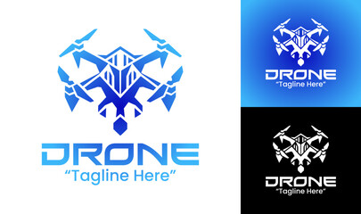 Drone Racing Logo FPV Aerodynamic Racing Mark