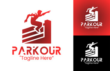 Parkour Logo Energetic Freerun Street Sport Mark