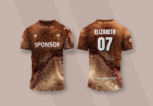 Sports Jersey Design Template
