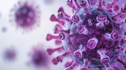 Exploring the Intricate World of Hepatitis C Virus Under a Microscope