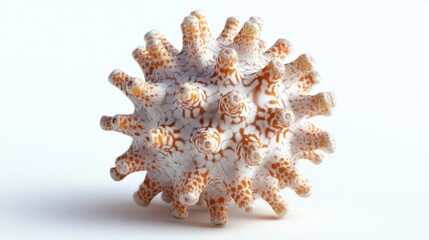 Exploring the Intricate Structure of Rotavirus With Its Distinctive Wheel-Like Appearance