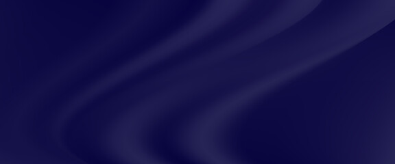 Abstract dark blue horizontal banner background with shiny geometric shapes and diagonal lines.