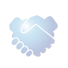 Handshake icon design template