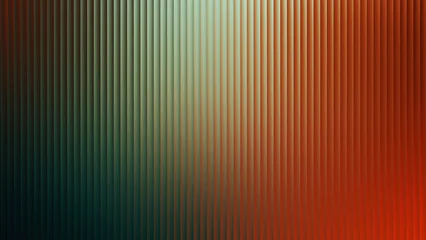 Wandcirkels plexiglas Fractal waves gradient glass lines effect black background futuristic cool glow soft waves animation Vertical Lines Ribbed Texture Gradient Lighting Modern  © RIHAN