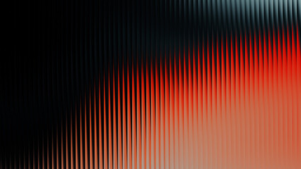 red gradient glass lines effect black background futuristic cool glow soft waves animation Vertical Lines Ribbed Texture Gradient Lighting Modern © RIHAN