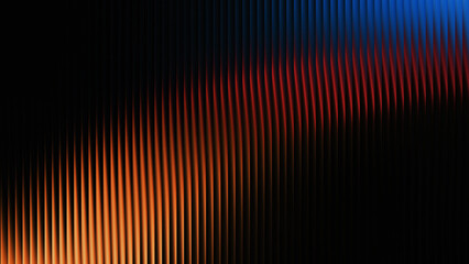 gradient glass lines effect black background futuristic cool glow soft waves animation Vertical Lines Ribbed Texture Gradient Lighting Modern
