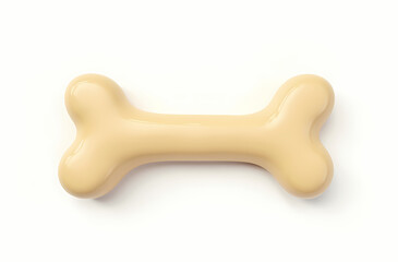 dog bone isolated on white