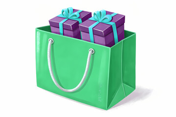 green gift box