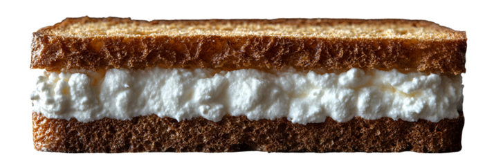 Layered horizontal decorative element with brown and white tones