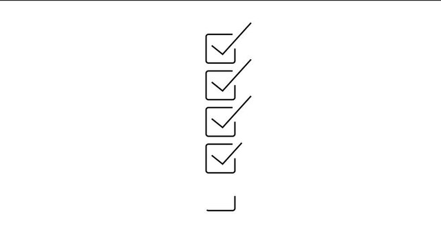Blank agile task list icon animation. with grouping in stages and ability to change sequence of work
By MSTJANNATUL