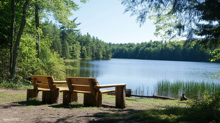 The peaceful sounds of nature surround you as you sit by the lake. What activities do you enjoy most in such a tranquil setting, away from the busyness of life?