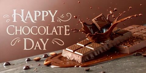 happy chocolate day cover photo