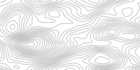 Topographic map patterns, topography line map. Vintage outdoors style. World map Template. Stock vector. Vector geographic contour map. © Hasan