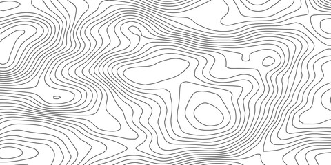 Topographic map patterns, topography line map. Vintage outdoors style. World map Template. Stock vector. Vector geographic contour map. © Hasan