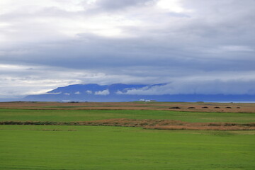 Obraz premium landscape at the Skagafjordur, North Iceland