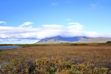 landscape at the Snaefellsnes peninsula in Iceland