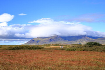 landscape at the Snaefellsnes peninsula in Iceland