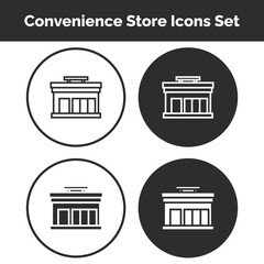 Convenience Store Icons Set — Clean, Modern, and Retail-Ready Vector Pack
