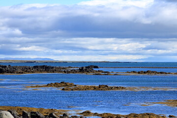 Ytri Tunga beach, a well-known seal-watching spot on the Snaefellsnes Peninsula, Iceland