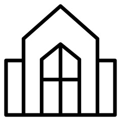 building icon design for graphic designer or web developer