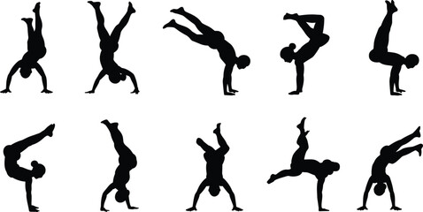 Construction workers team building steel structure, industrial development site, engineering architecture project, teamwork and safety job concept.