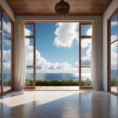 Coastal Calm: A Beautiful Room Overlooking the Ocean