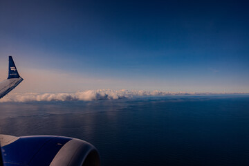 Flug über Island, Island von oben