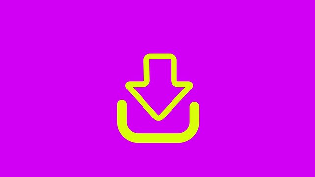 Phone Call Icon Animation: Minimalist